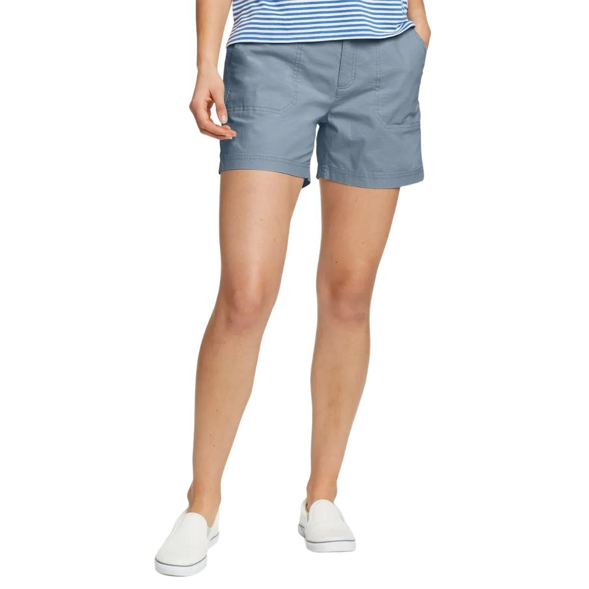 Image of Adventure Shorts Damen Blau Denim 5XL