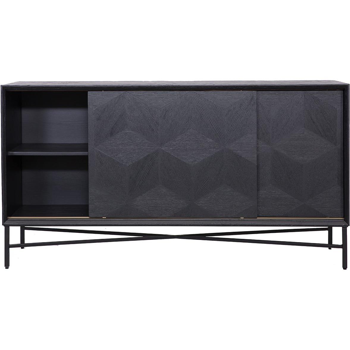 mutoni Credenza Blax nera 160  