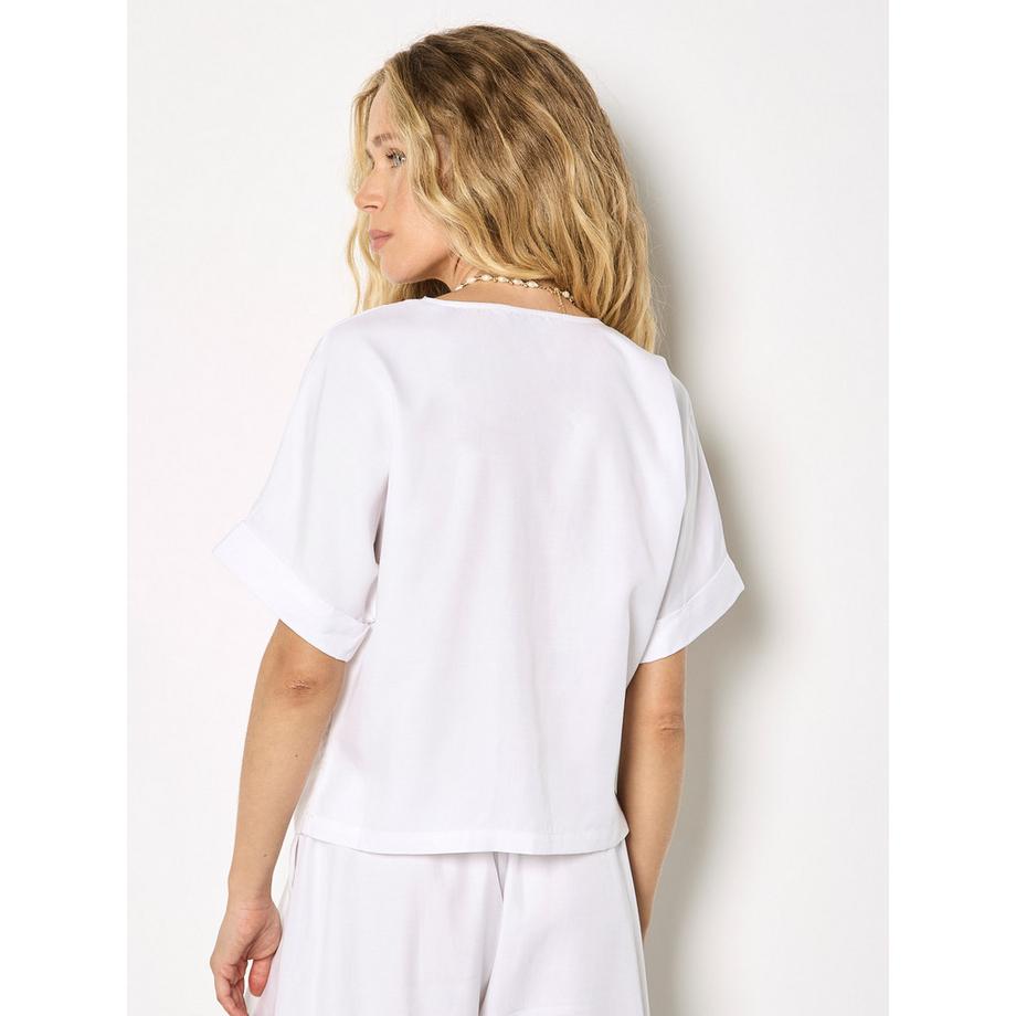 APRICOT Blouse légère col en V  
