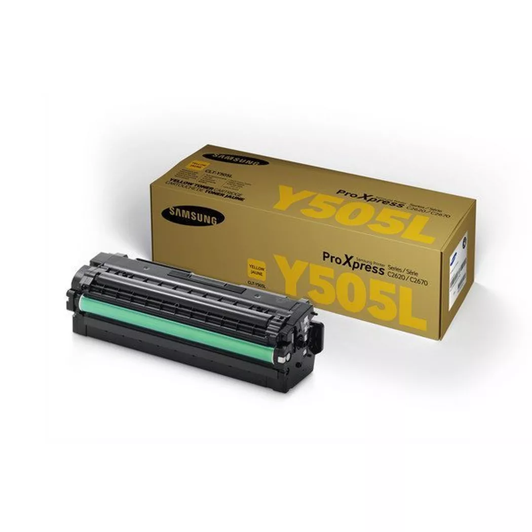 Hewlett-Packard – SAMSUNG Toner-Modul yellow SU512A SL-C2620/2670 3500 Seiten, One Size
