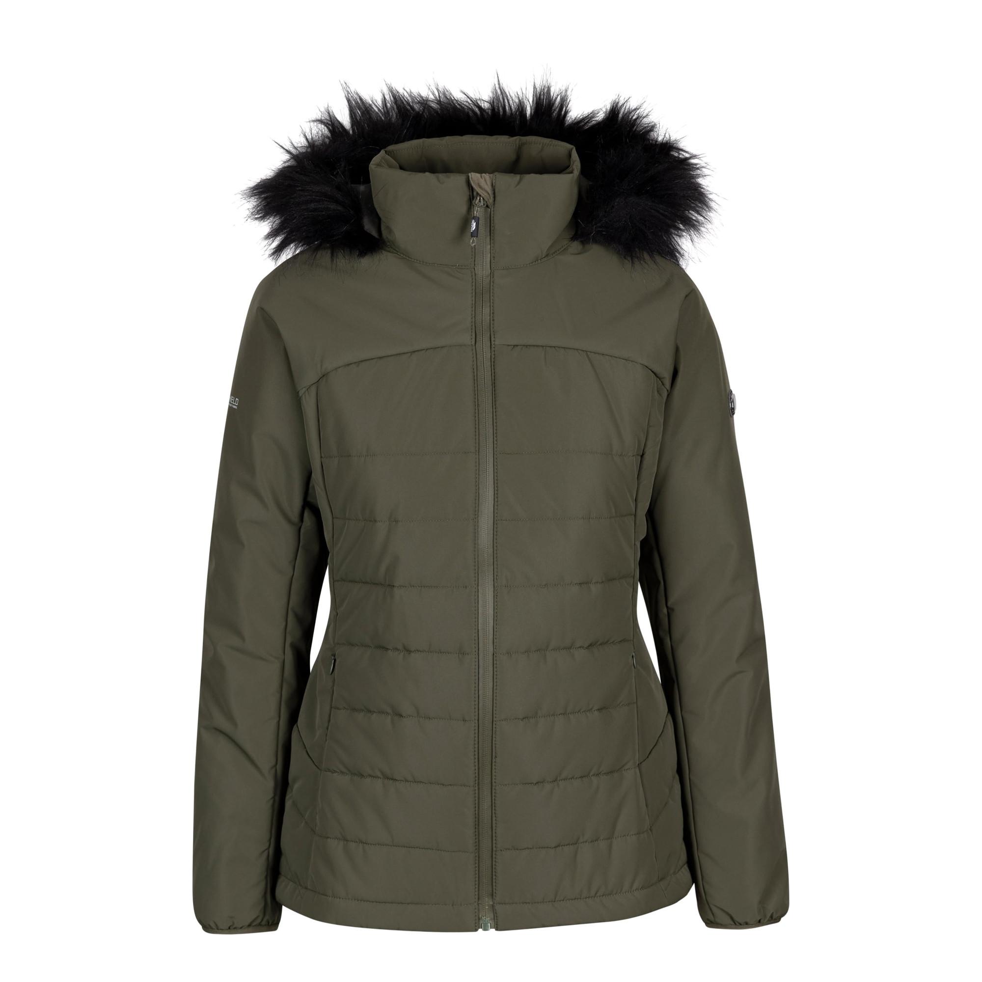 Image of Translate Steppjacke Damen Dunkelgrün L