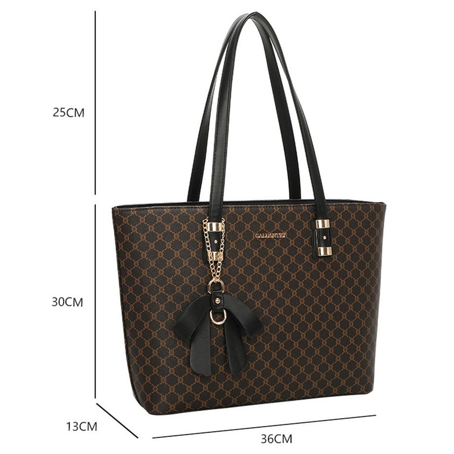 Gallantry Sac Cabas Femme Motif à Maillons Ronds  