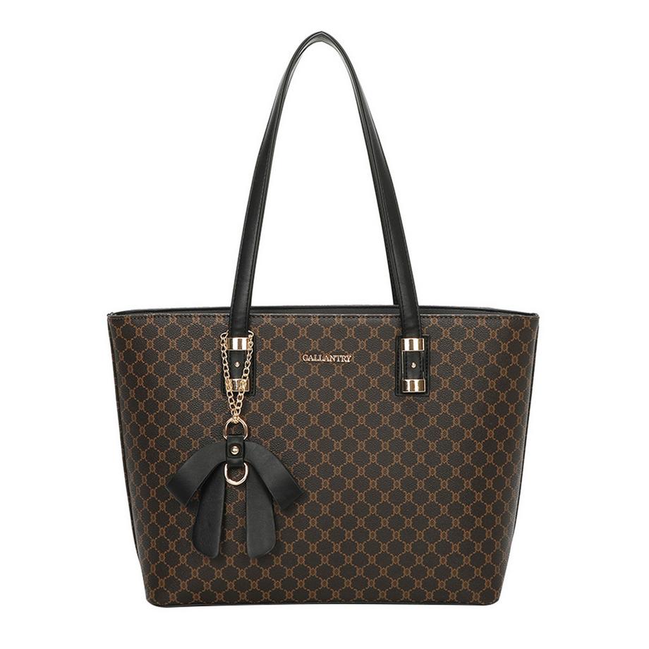 Sac Cabas Femme Motif à Maillons Ronds
