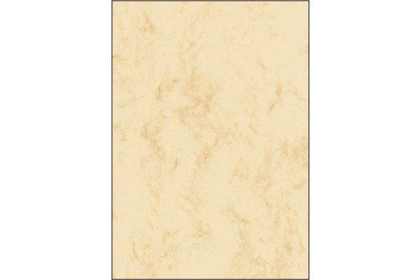 Sigel SIGEL Designpapier Marmor A4 DP191 beige, 200g 25 Blatt  