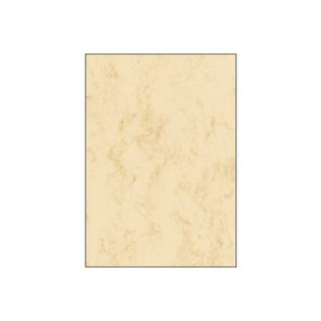 SIGEL Designpapier Marmor A4 DP191 beige, 200g 25 Blatt