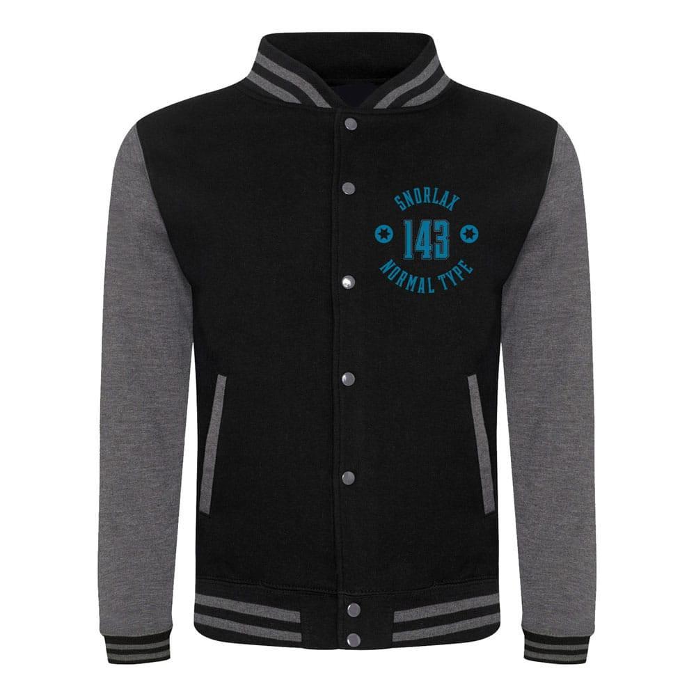 Heroes  Pokemon Varsity Sweatjacke Collegiate Snorlax Size M 