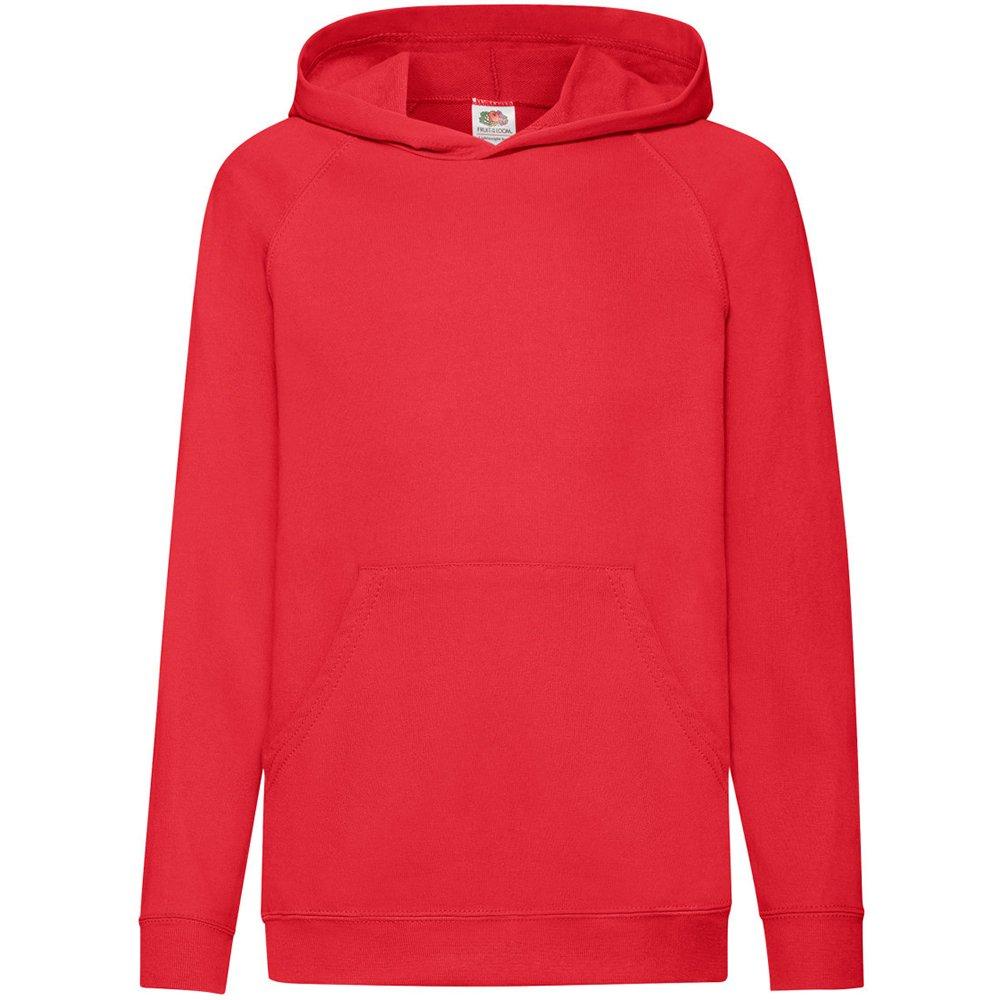 Image of Kapuzen Pullover Jungen Rot Bunt 152