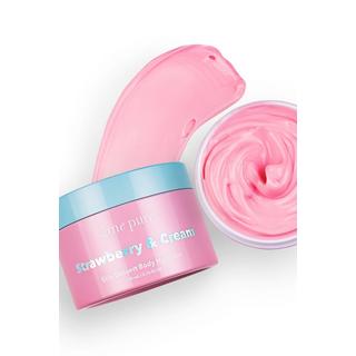 âme pure  Strawberry & Cream | Skin Dessert - Crème hydratante pour le corps / délicieux parfum de fraises sucrées avec de la crème fouettée 