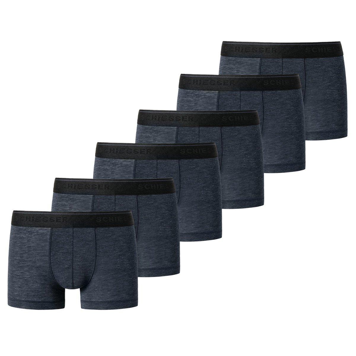 Image of 6er Pack Personal Fit - Retro Short Pant Jungen Grau 140