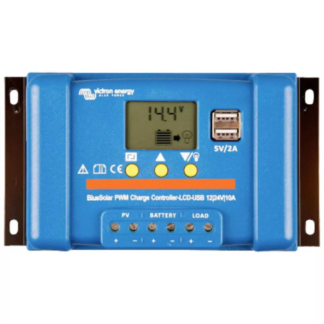 Victron - BlueSolar pwm-lcd&usb 12/24V-20A