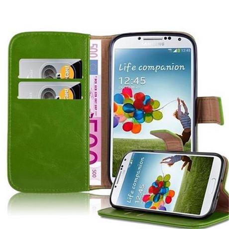 Cadorabo  Housse compatible avec Samsung Galaxy S4 - Coque de protection avec fermeture magnétique, fonction de support et compartiment pour carte 