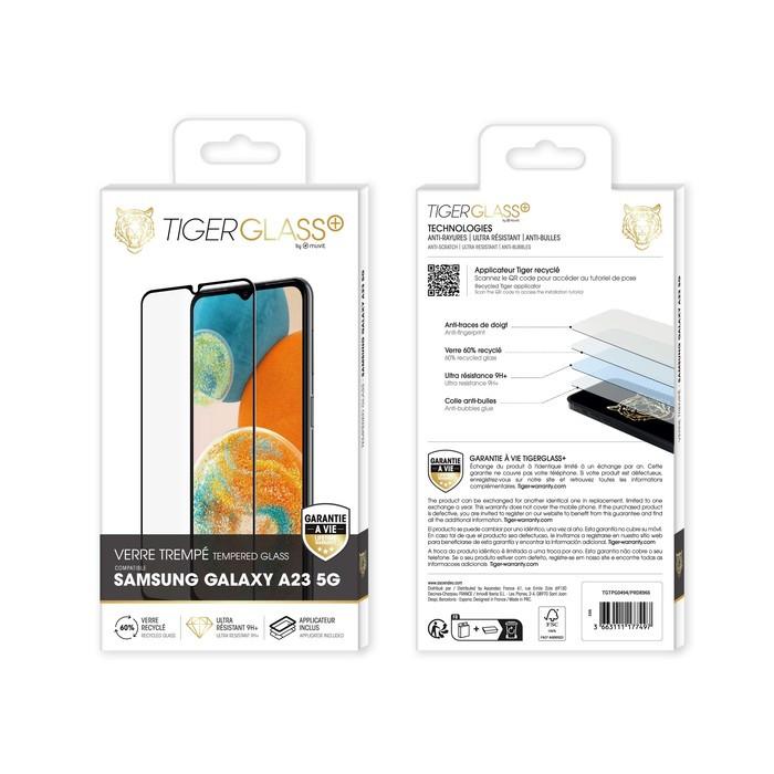 Tiger  Verre Trempé pour Samsung Galaxy A23 5G 