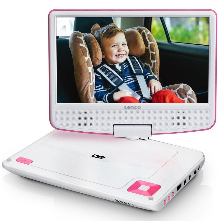 Value  lecteur DVD portable DVP-920 rose 9 