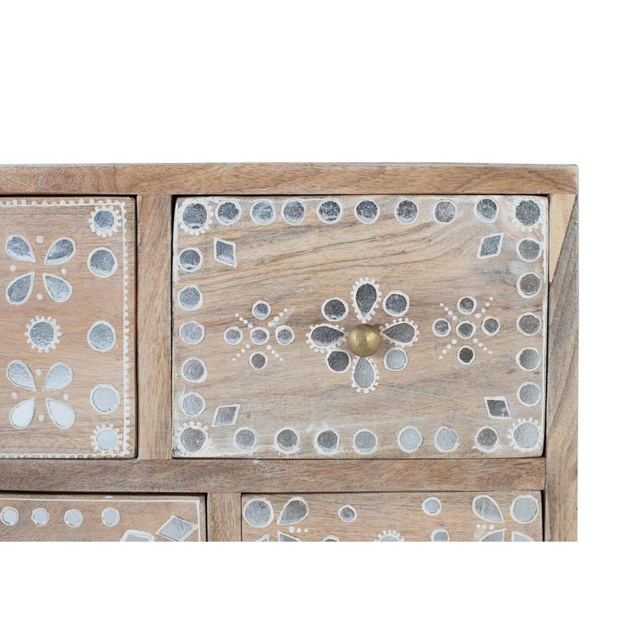 mutoni Comodino Kaia in legno di mango 45x63  