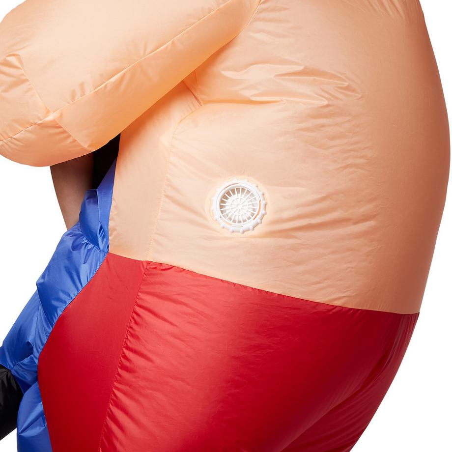 Tectake  Costume autogonfiabile con wrestler 