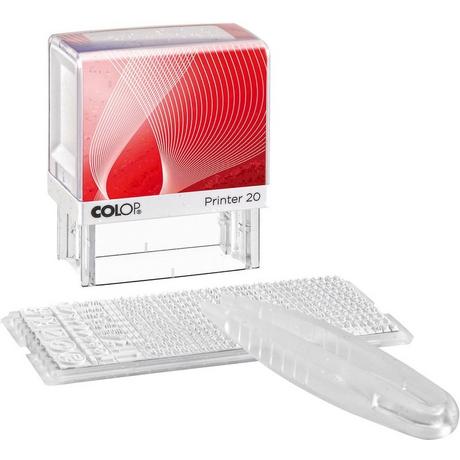 Colop COLOP Stempel Set 20/1-SET 4 Zeilen 38x14mm  