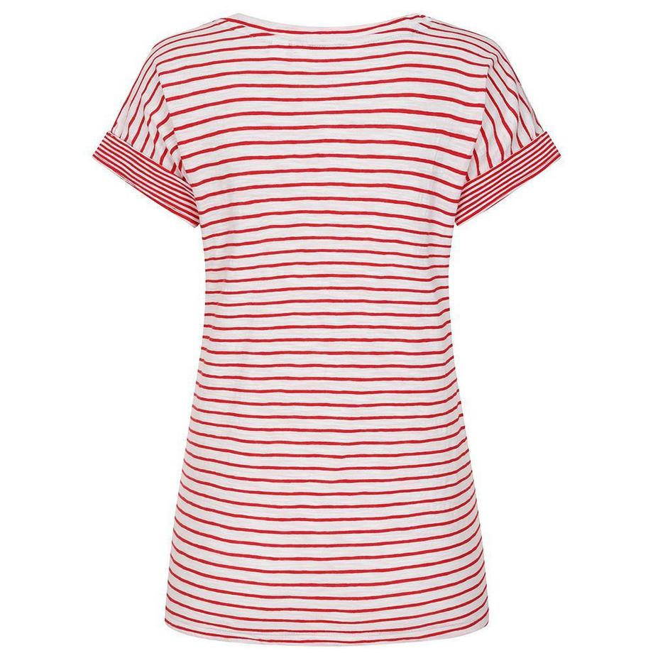Lazy Jacks T-shirt a righe maniche arrotolate  