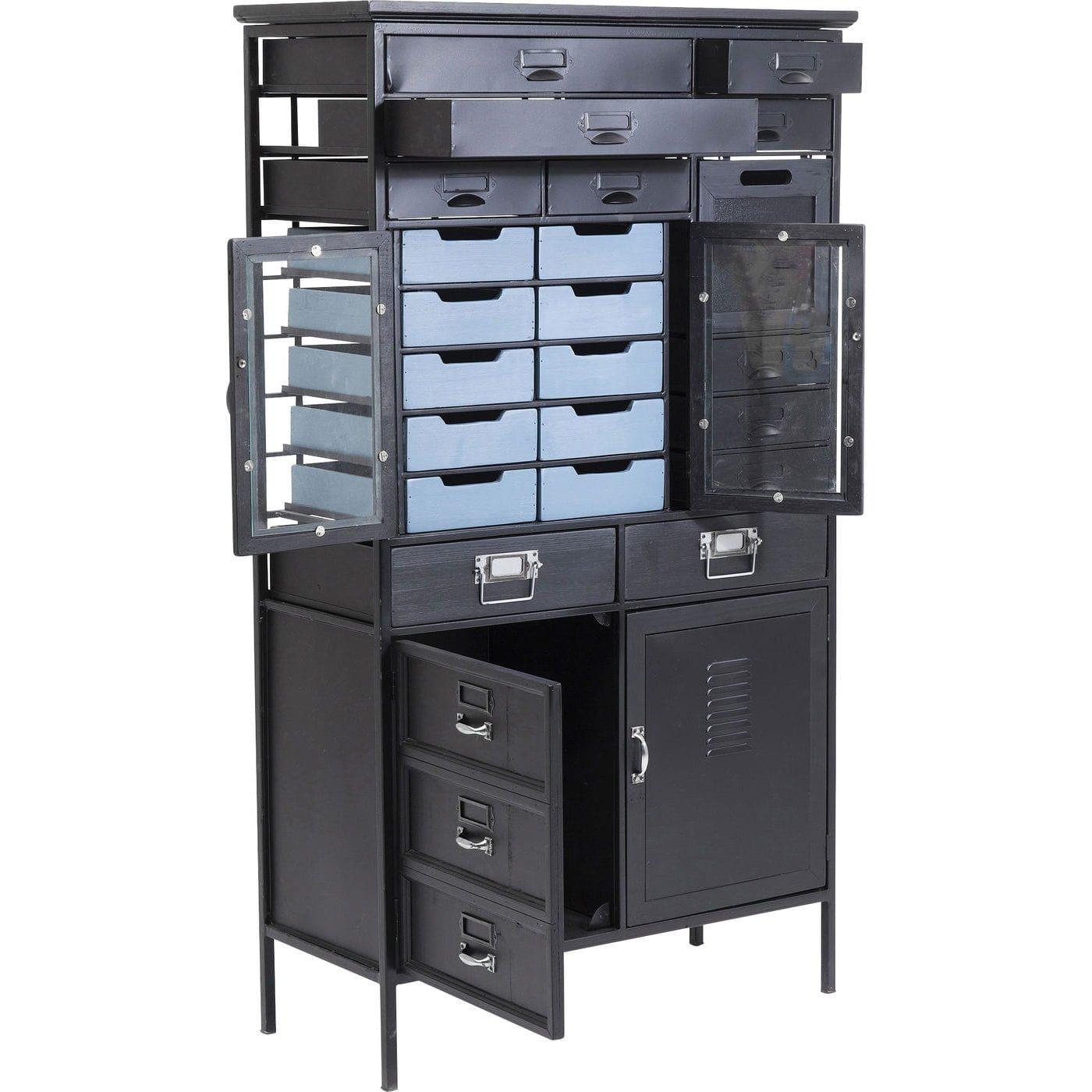 KARE Design Kommode Art Factory Schwarz  