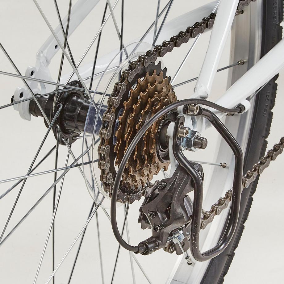 BTWIN  Vélo hybride VTC 24 pouces 