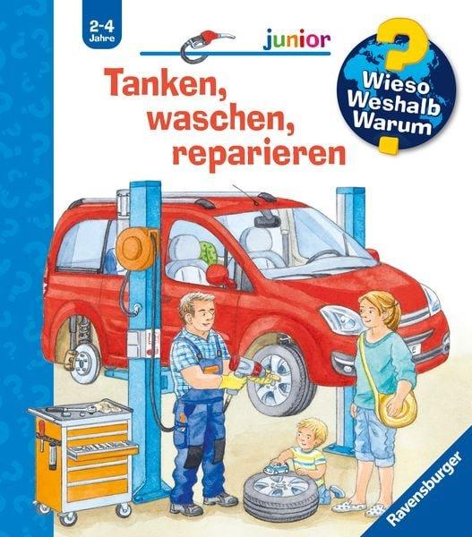 Wieso? Weshalb? Warum? Tanken, waschen, reparieren (Nr.69) Nahrgang, Frauke; Weller, Ursula (Illustrationen) Copertina rigida 