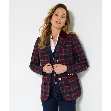 Joe Browns Veste à carreaux style tradition chic  