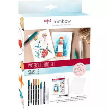 TOMBOW Watercoloring Set WCS-SEA Seaside 10-teilig