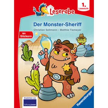 Der Monster-Sheriff - Leserabe ab Klasse 1- Erstlesebuch für Kinder ab 6 Jahren