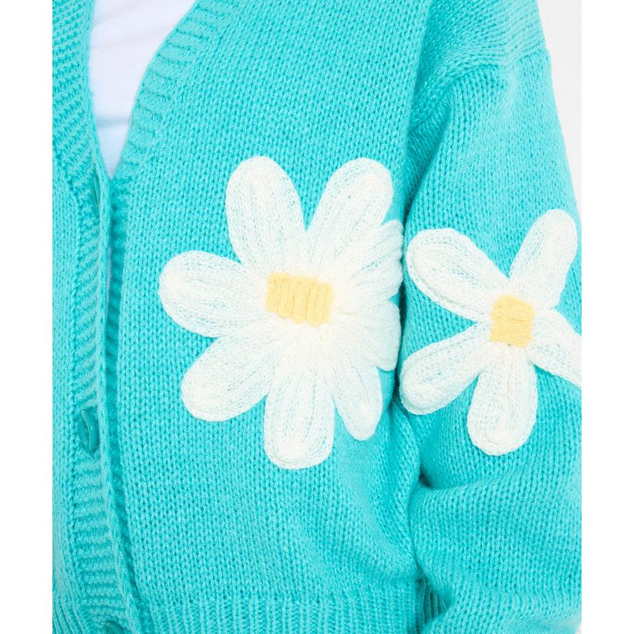 Joe Browns Übergroße Strickjacke mit Blumenmuster  