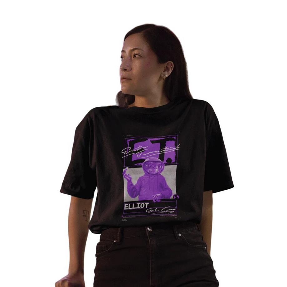 E.T. the Extra-Terrestrial Elliot Loose Fit Kurzarm T-Shirt  