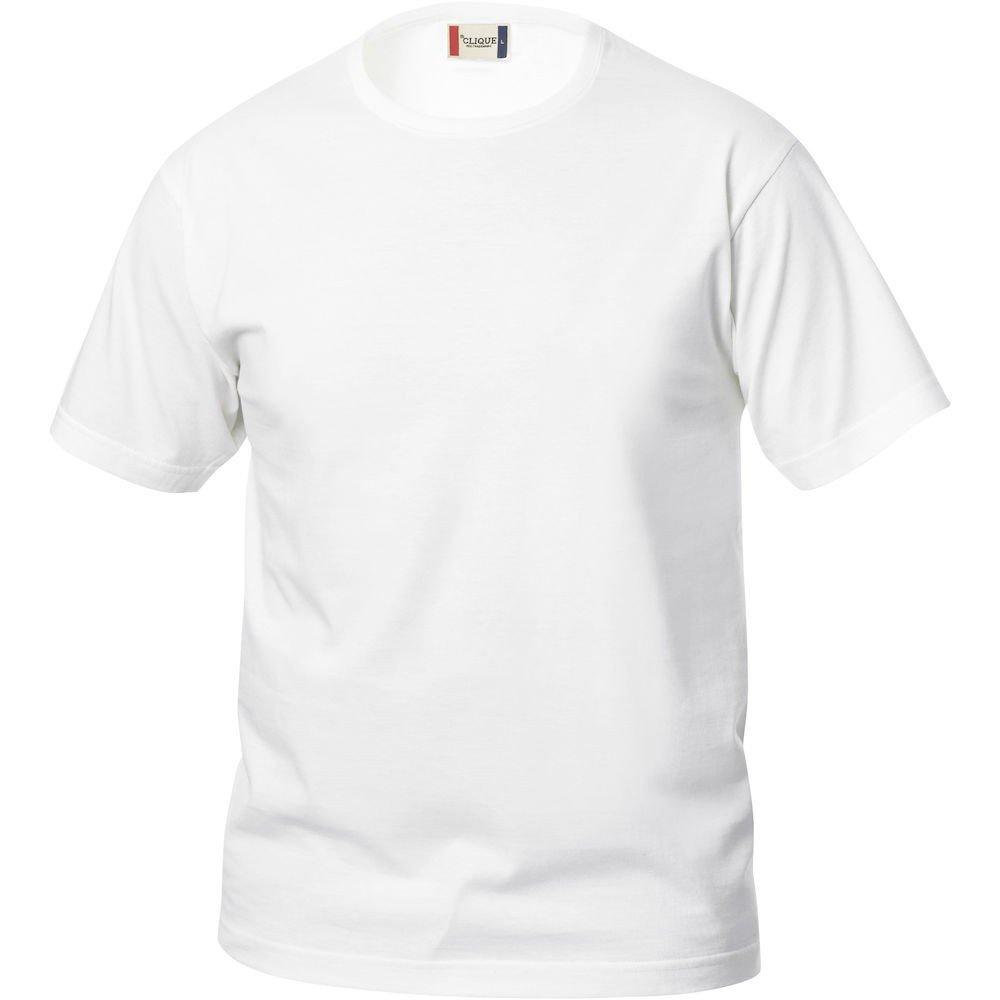 Image of Basic Tshirt Jungen Weiss 140/146