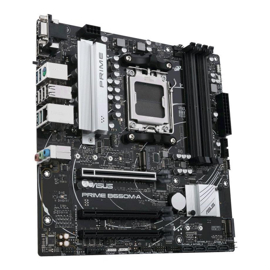 ASUS  PRIME B650M-A AMD B650 Socket AM5 micro ATX 