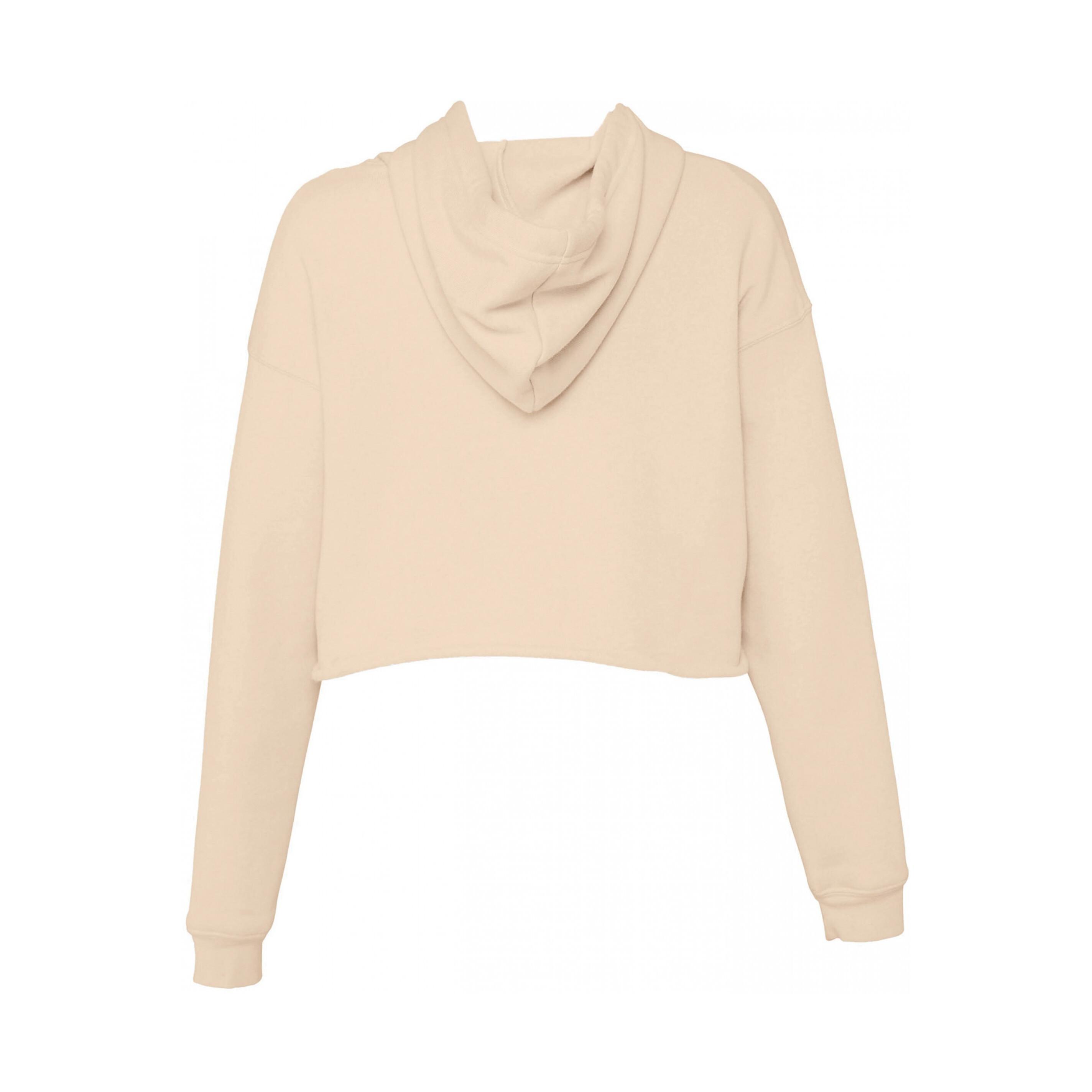Bella + Canvas Sweatshirt crop à capuche  