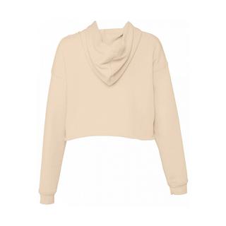 Bella + Canvas Sweatshirt crop à capuche  