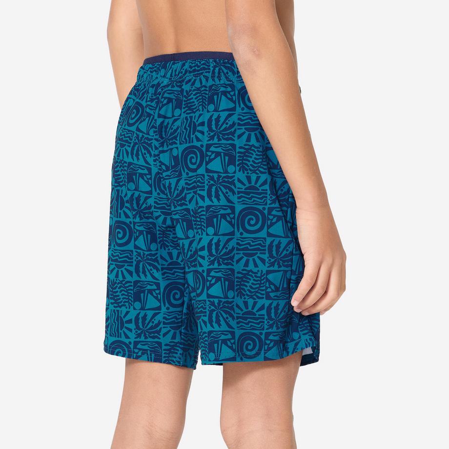 DECATHLON  Pantaloncini da bagno bambino taglio ampio sintetico 