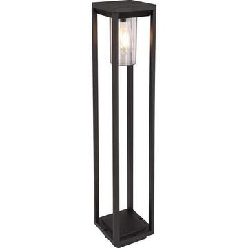 Lampada da esterno Candela in alluminio pressofuso nero opaco 1xE