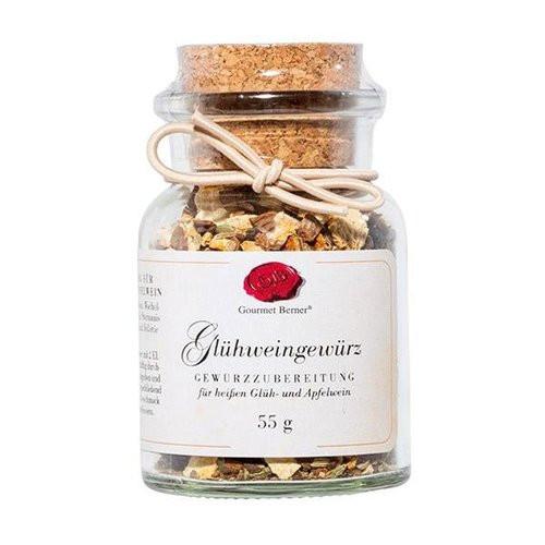 Gourmet Berner Glühweingewürz im Korkenglas, 55 g  