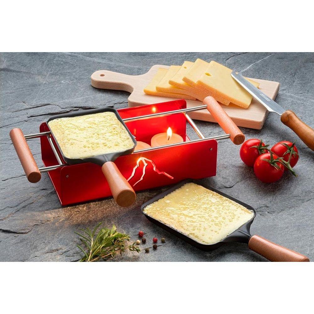 Ttm TTM 100.012 RACLETTE GRILL 2 PERSON(EN) SCHWARZ, ROT  