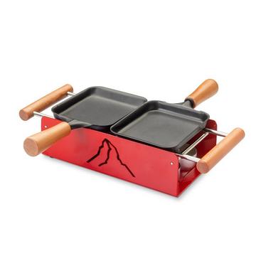 TTM 100.012 Raclette Grill 2 Person(en) Schwarz, Rot