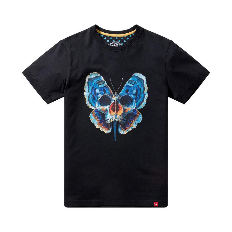 Joe Browns T-Shirt Motivo Teschio e Farfalla  