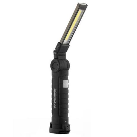 InnovaGoods  Wiederaufladbare magnetische Taschenlampe, LED - 5-in-1 