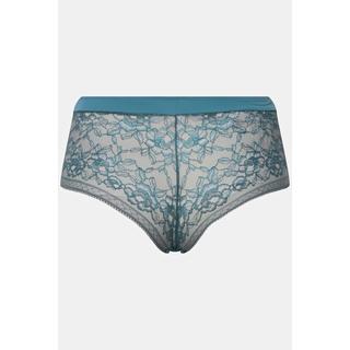 Ulla Popken  Culotte hipster, microfibre et dentelle bicolore 