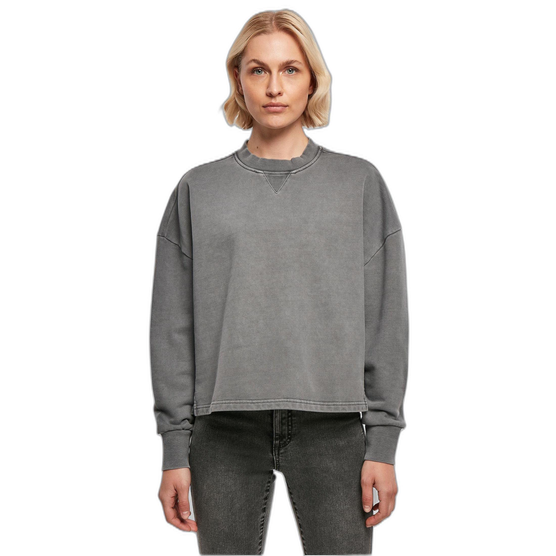 URBAN CLASSICS Maglione Girocollo in Spugna Spessa  