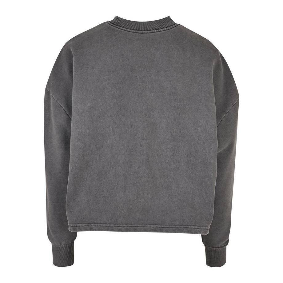 URBAN CLASSICS Rundhals Pullover aus dickem Frottee  