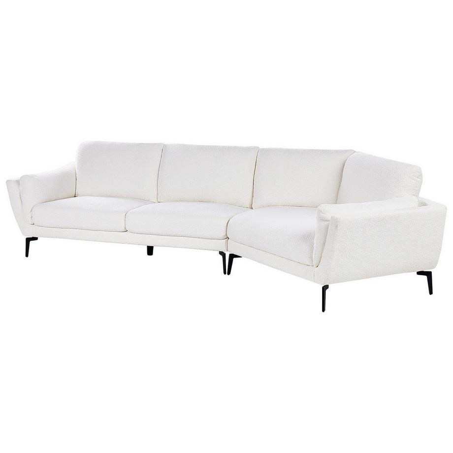 Beliani 3 Sitzer Sofa aus Bouclé  KANSSELI  