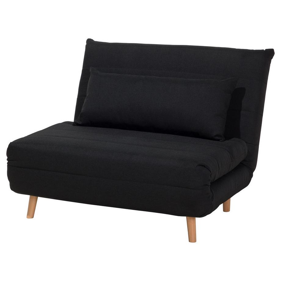 Beliani Schlafsofa aus Stoff Retro SETTEN  