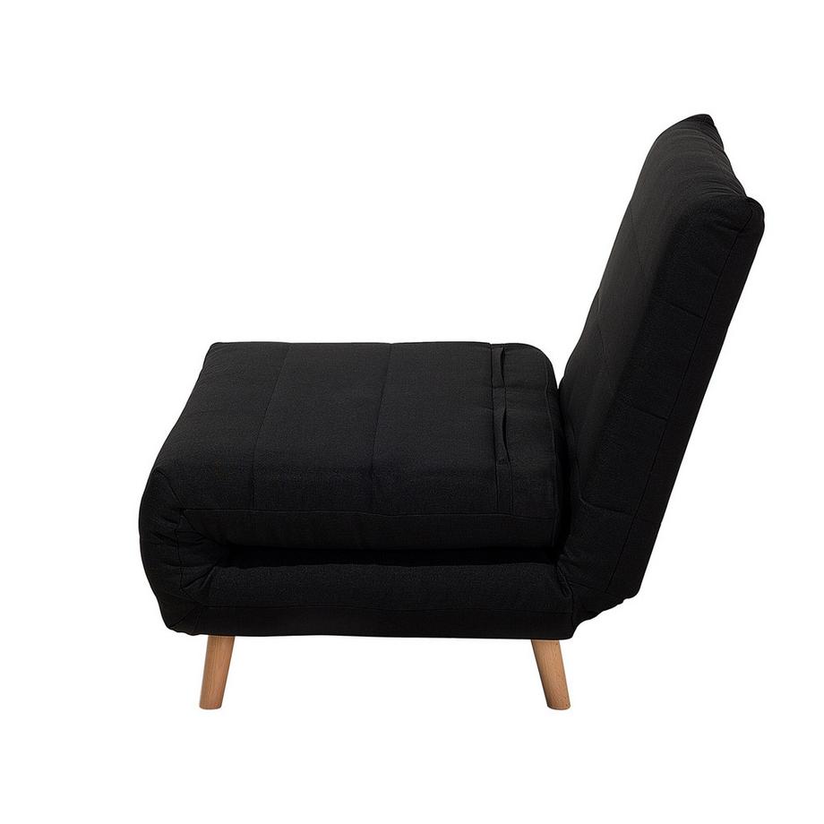 Beliani Schlafsofa aus Stoff Retro SETTEN  