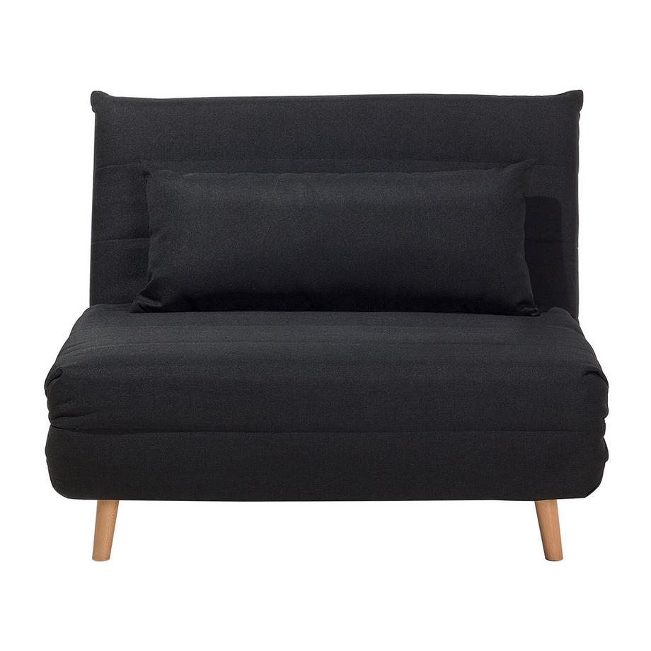 Beliani Schlafsofa aus Stoff Retro SETTEN  