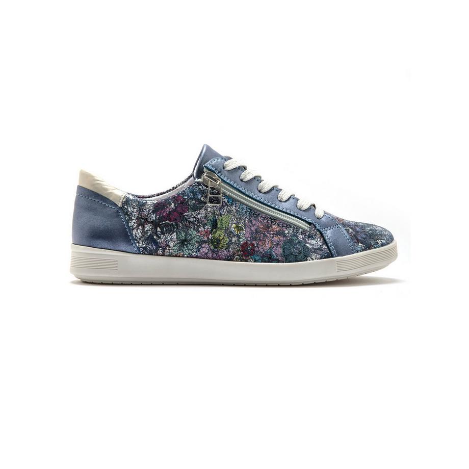 baskets aérosemelle cuir