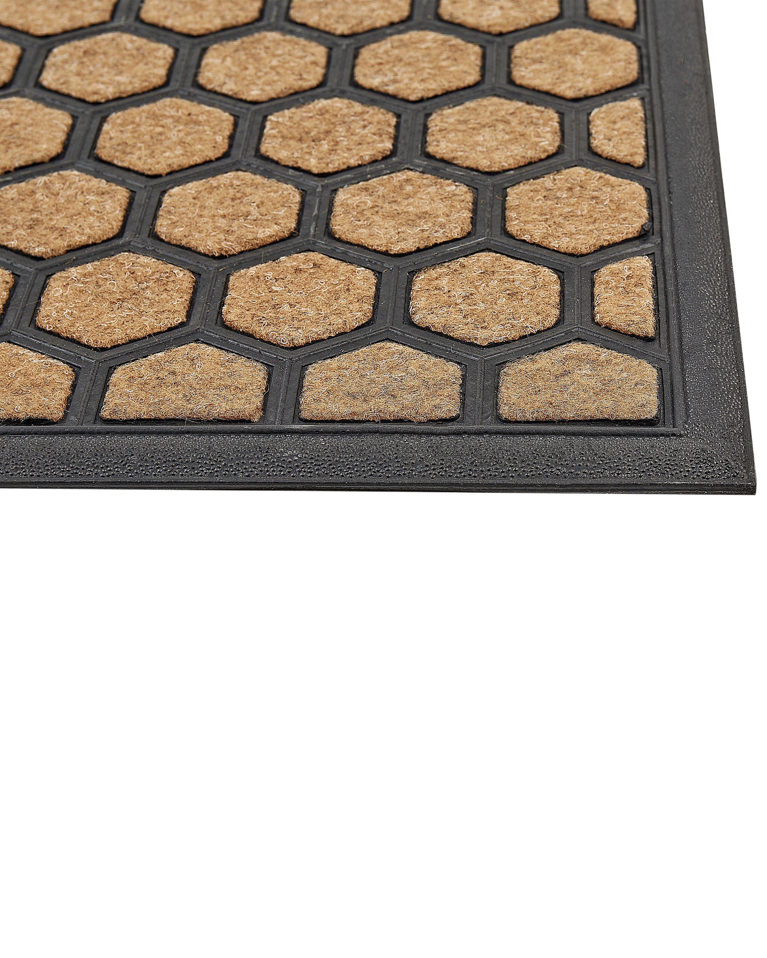 Beliani Fussmatte aus Polyester Klassisch TANDYKUL  