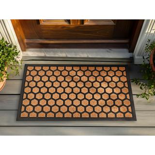 Beliani Fussmatte aus Polyester Klassisch TANDYKUL  